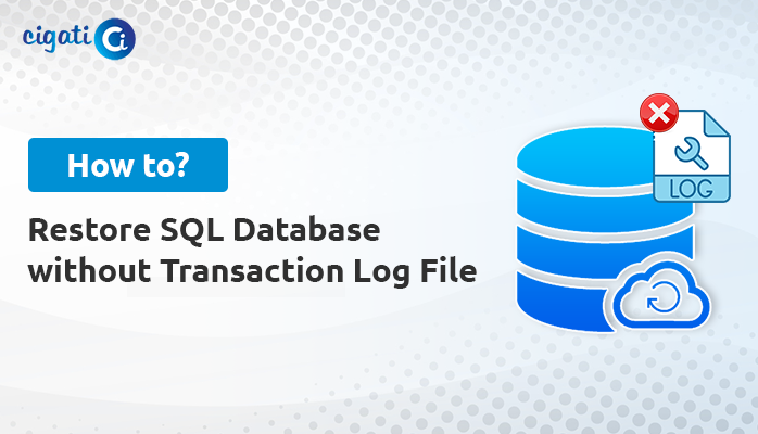 Easy Guide To Restore Sql Database Without Transaction Log File 5602