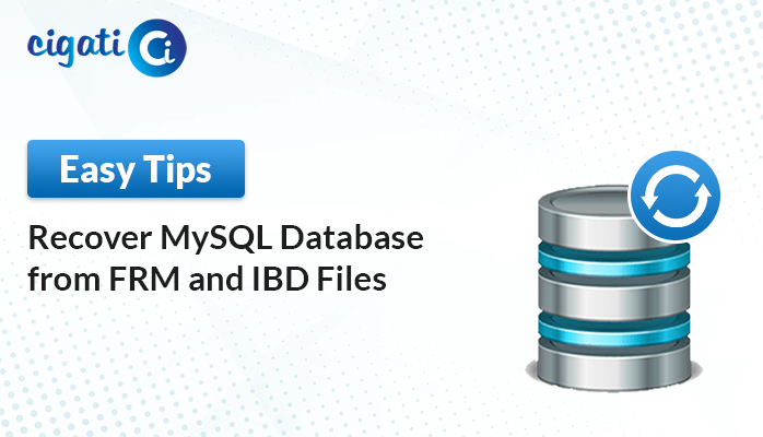 Recover MySQL Database from FRM and IBD Files - Easy Tips