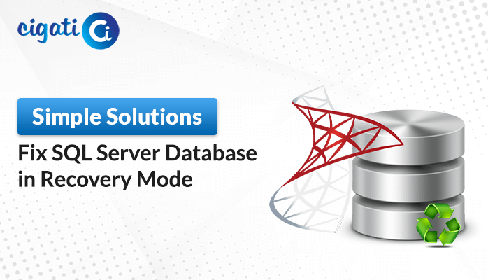 SQL Server Database in Recovery Mode