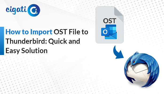 Import OST to Thunderbird