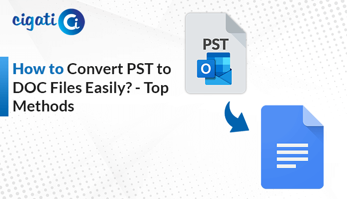 Convert PST to DOC