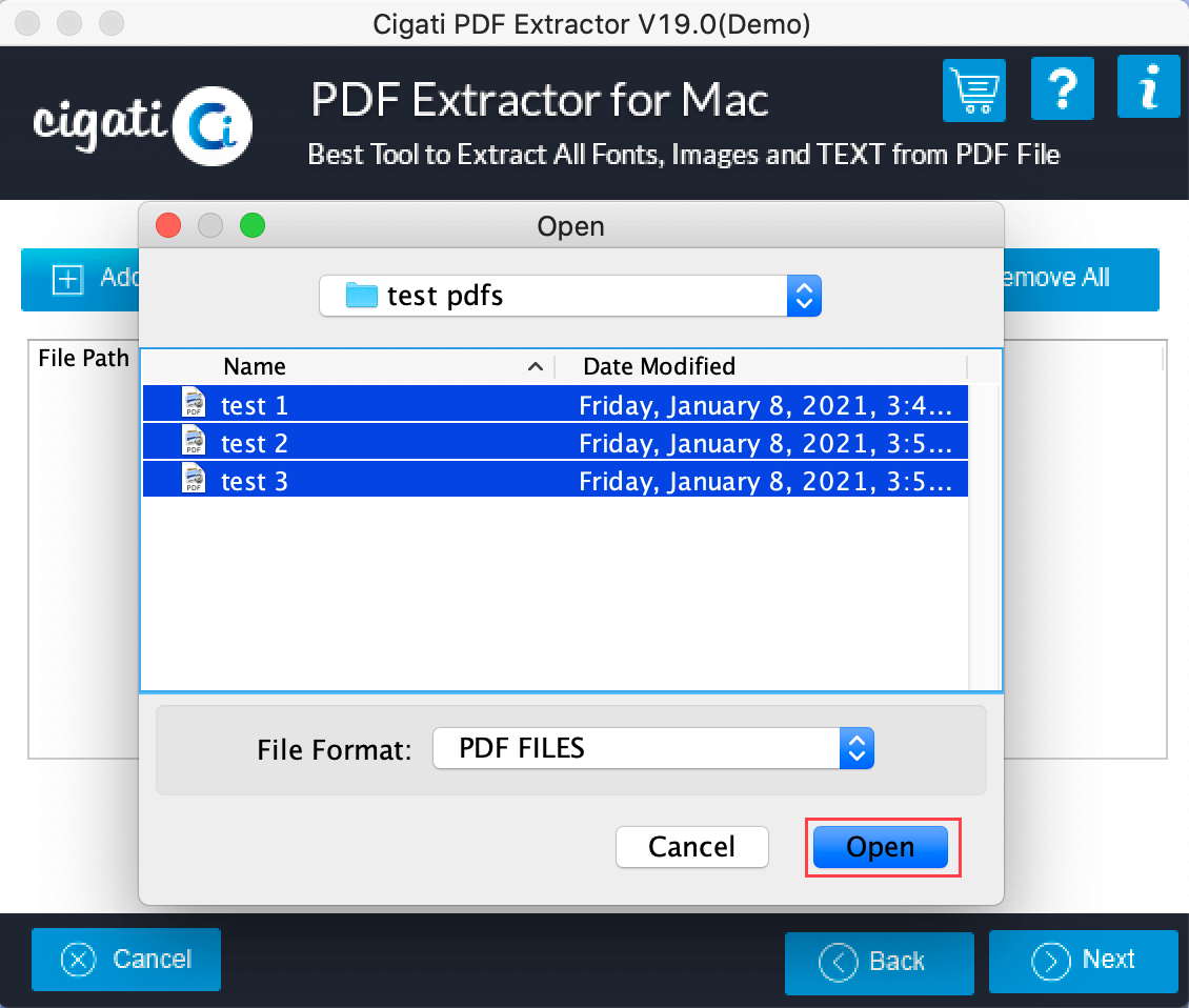 pdf image extractor program