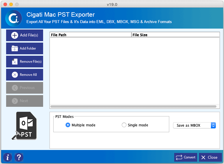 mac mbox to pst converter