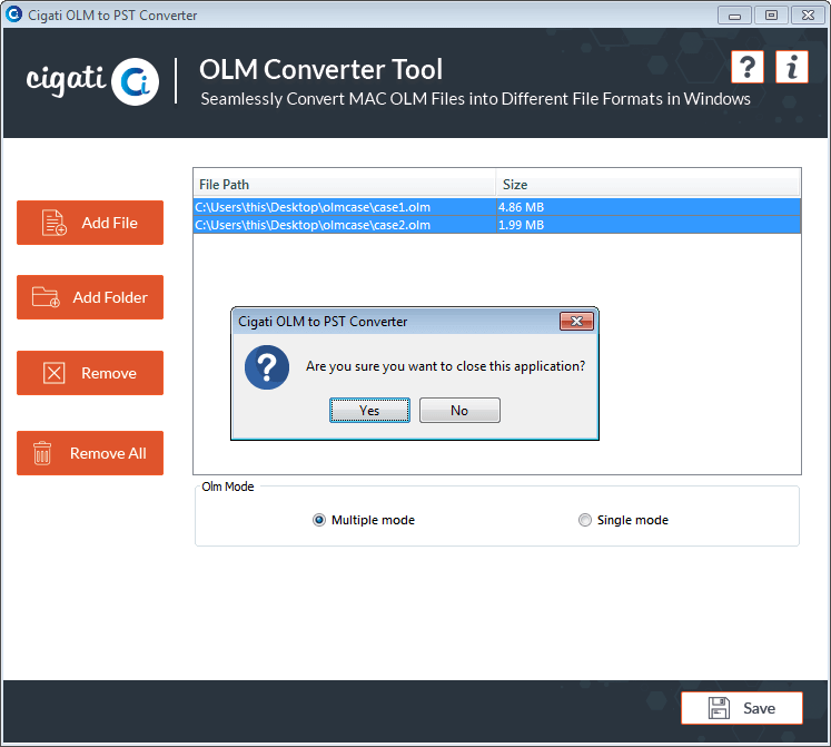 olm converter free for mac